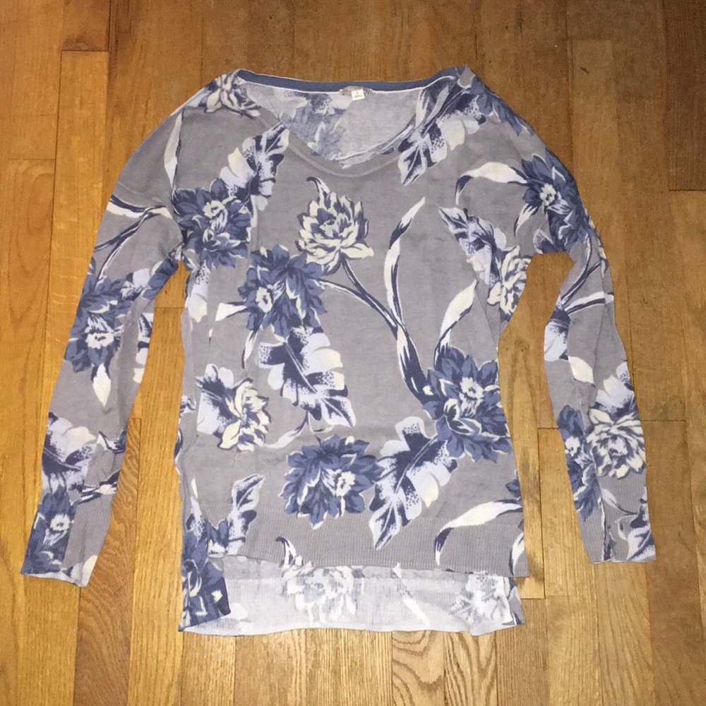 Gap floral cotton sweater!